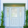 Steel front entry doors