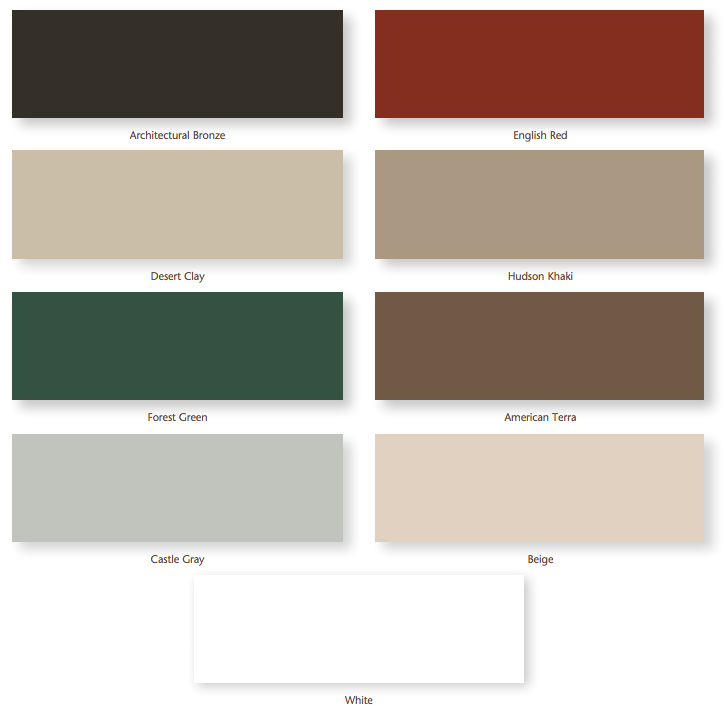 exterior frameworks palette